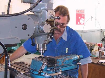 binoculars - milling machine